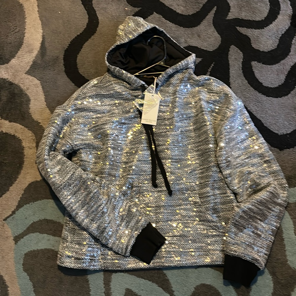 Gorgeous new Ramy Brook Sequin hoodie